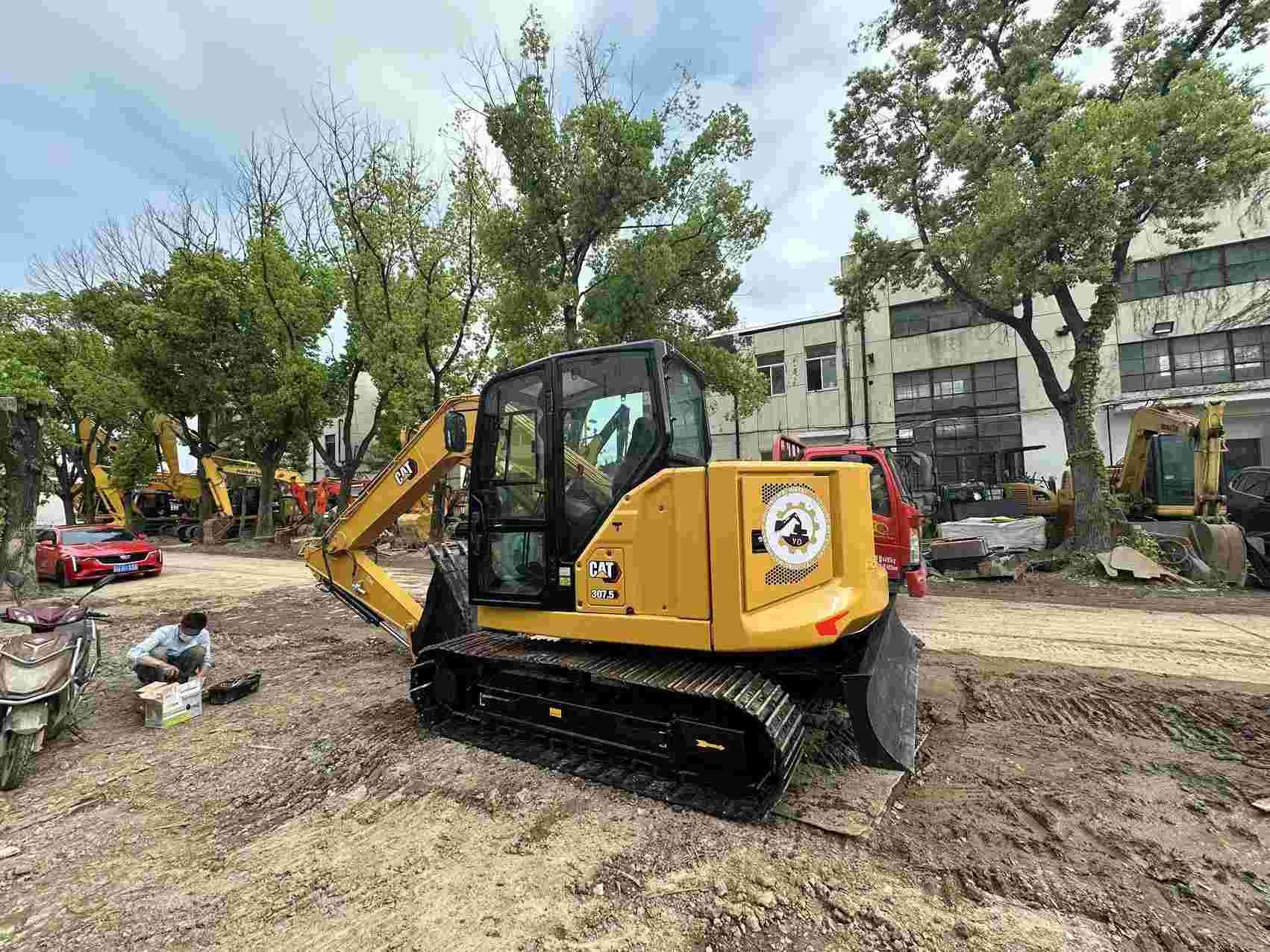 Compact Mini 2021 Used CAT Excavator Caterpillar 307.5 For Construction