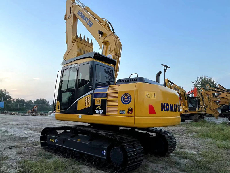 High Performance PC160 Excavator Komatsu 160 Original Japan Low Price Machine Second Hand For Sale