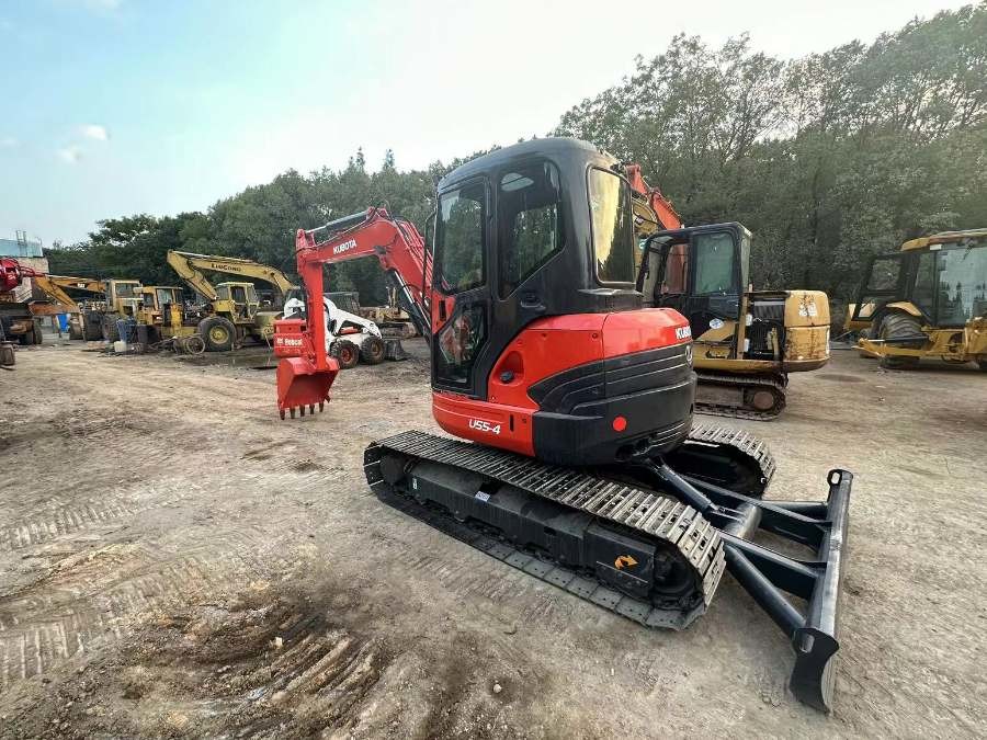 Mini Used Kubota Excavator U55-4 Automatic 2nd Hand Diggers