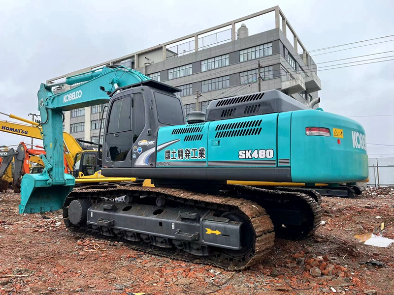 Heavy Construction SK480D 2nd Hand Diggers Second Hand Kobelco Excavators