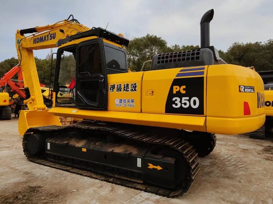 Komatsu PC350 Second Hand Earth Moving Equipment Used Compact Excavators