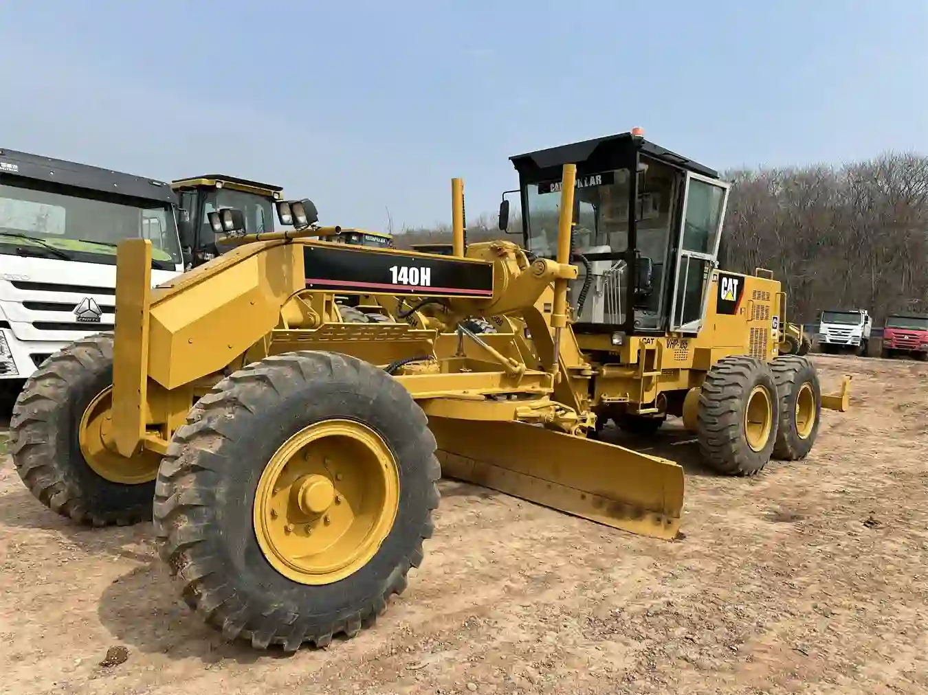 Cheap High Efficiency Used Motor Graders CAT 140H