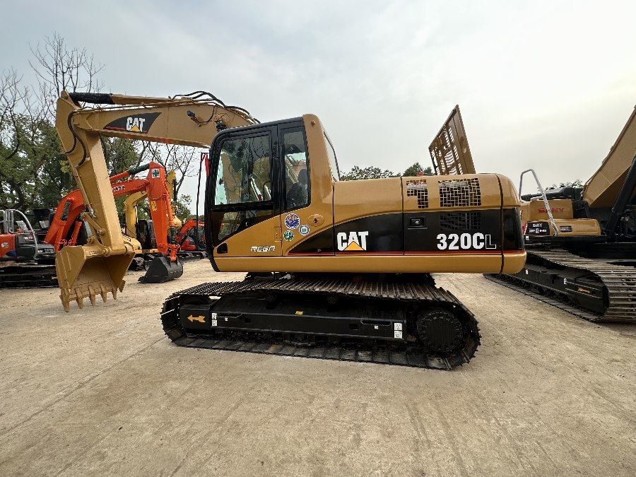 21T Used CAT 320C Excavator Second Hand Earth Moving Machinery