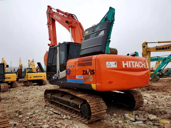 Japan Original Used Hitachi zx200 Excavator Second Hand Machinery