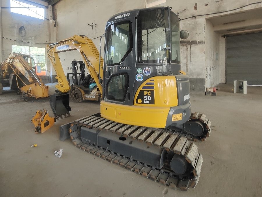 Small PC50 Used Komatsu Excavator Crawler 2400RPM For Agricultural