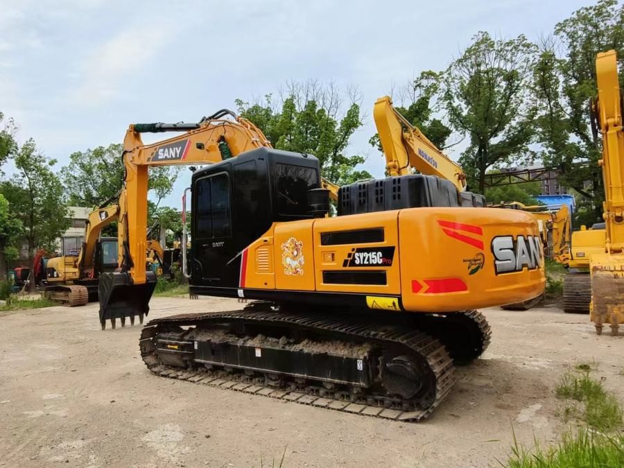 Hydraulic Used Sany Excavator SY215C 118KW 21900KG for sale