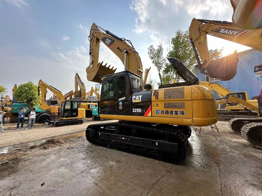 Engineering Construction Used CAT Excavator 329D2L Earth Moving Equipment
