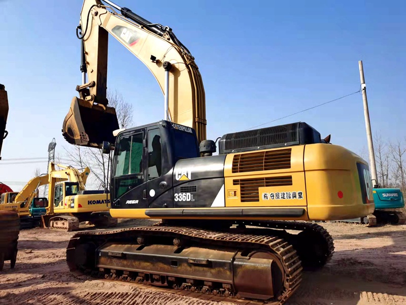 Multifunctional Used CAT 336D2 Crawler Excavator Track Hoe 36 Ton