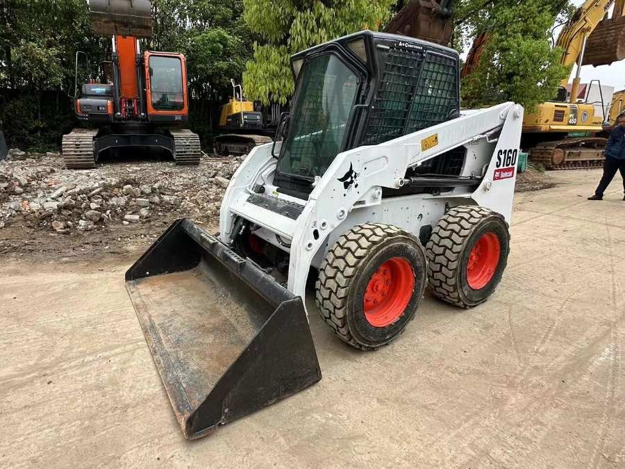 Bobcat S160 Earth Moving Used Bobcat Skid Steer Loader Machinery Second Hand