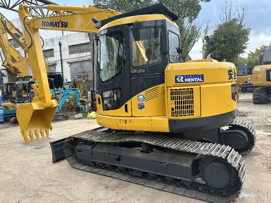 Japanese Used Komatsu Excavator PC128US Repossessed Mini Crawler