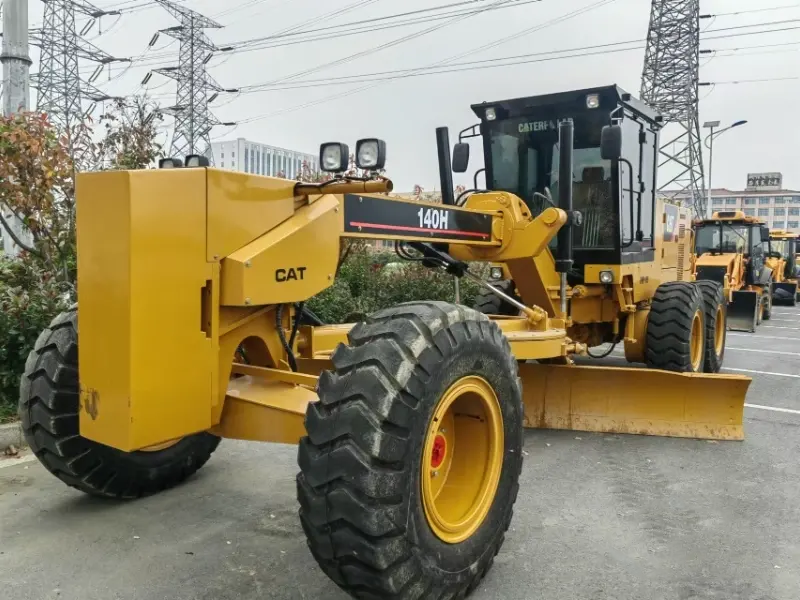 Original Used Grader 140H Caterpillar Machine Motor Grader Machine for Sale