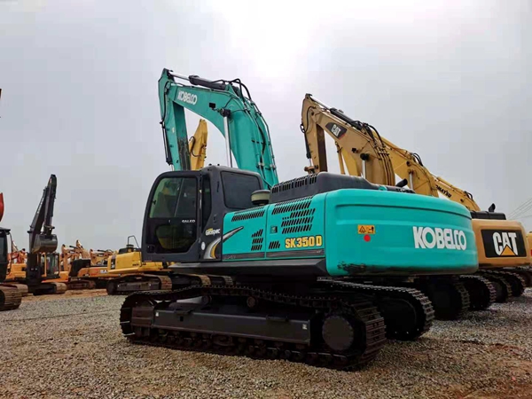 Japan Original Second Hand Kobelco Excavators Machine SK350LC 34T