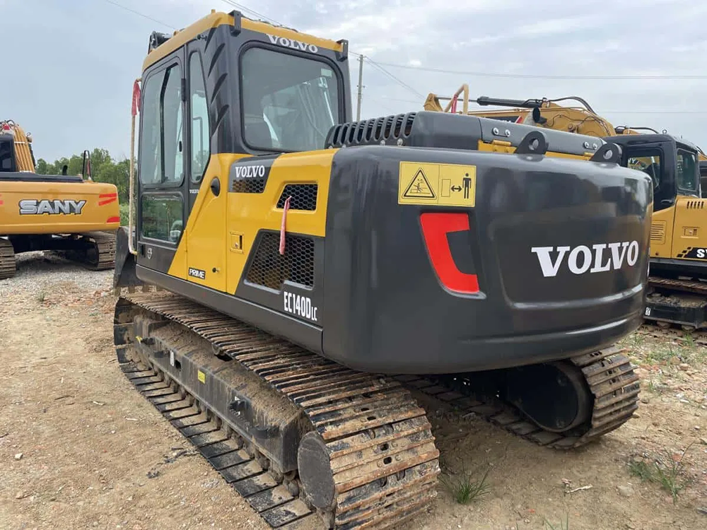 Used Original High Quality Volvo EC140 EC 140 Excavator in Good Condition 14 Ton Excavator