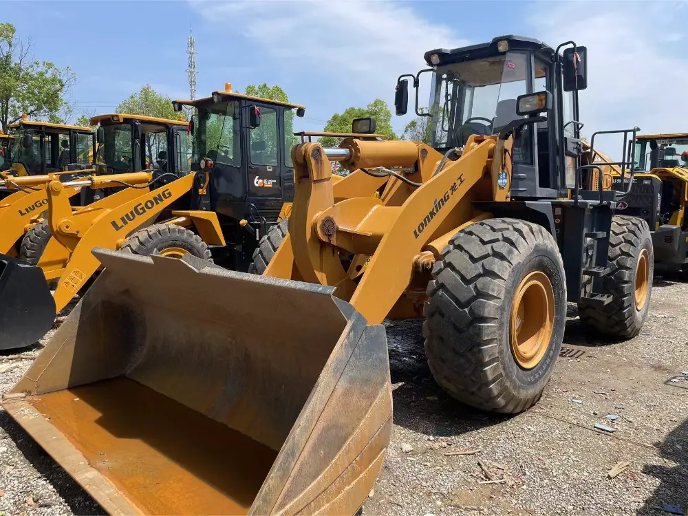 LONKING 855NE Used Wheel Loader Compact Track Construction Machinery