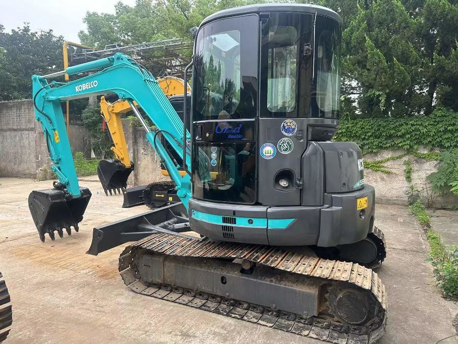 SK55SR Used Kobelco Excavator Crawler Second Hand Micro Digger