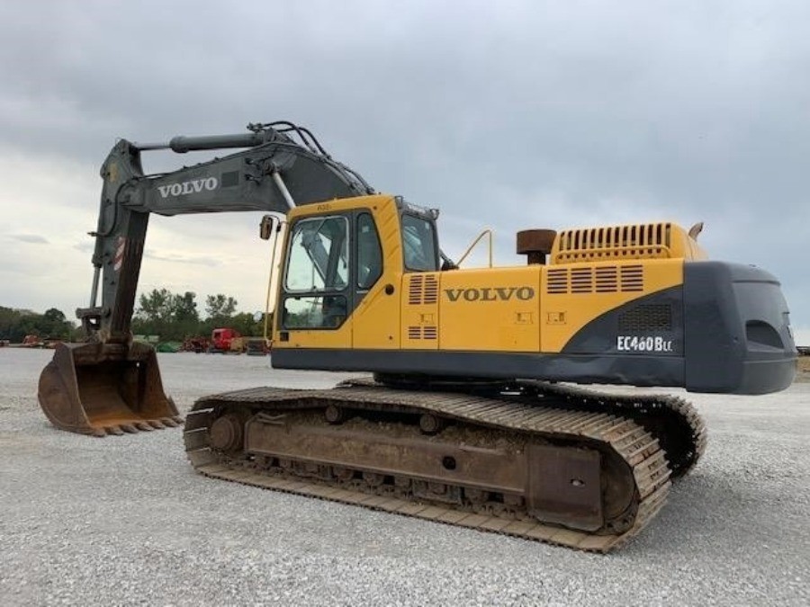 Repossessed Used Volvo Excavator EC460B Large Excavation Machinery