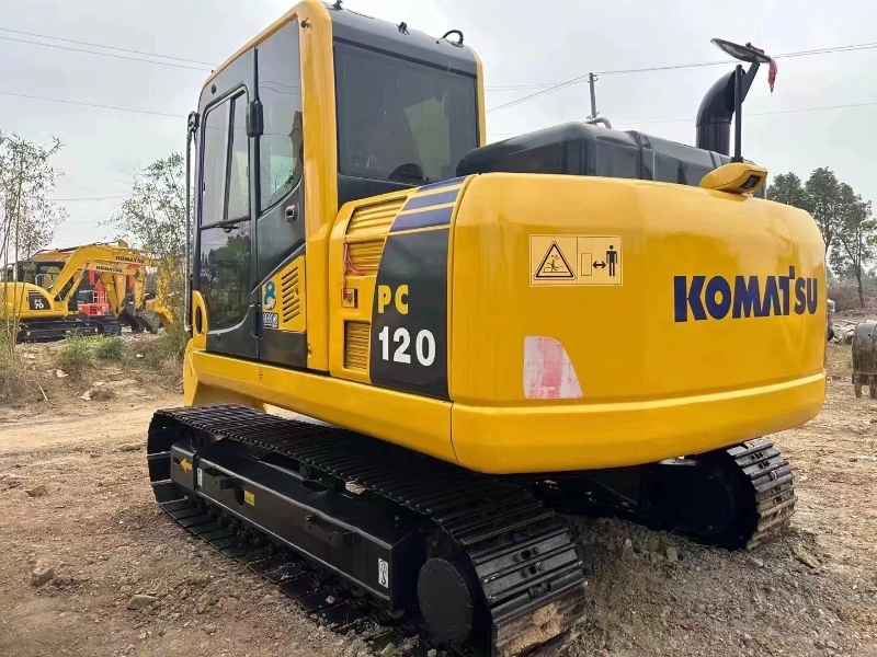 Japan Imported Original Digger Used PC120 Komatsu Excavator for Sale