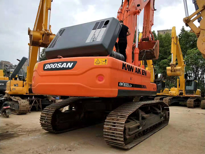 Original Korea Used Doosan Excavato DX500LC Second Hand Crawler Excavator
