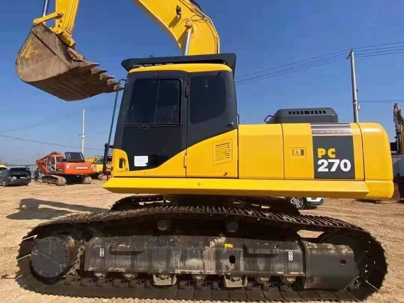 Durable Second-hand KOMATSU Excavator PC270 Komatsu Used Digger PC270-7 Crawler Hydraulic Good Quality Pc270 for Hot Sale