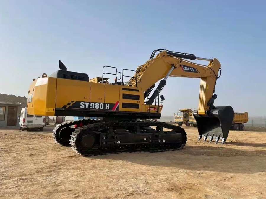 Sany SY980H Hydraulic Used Diggers Large Earth Excavation Equipment