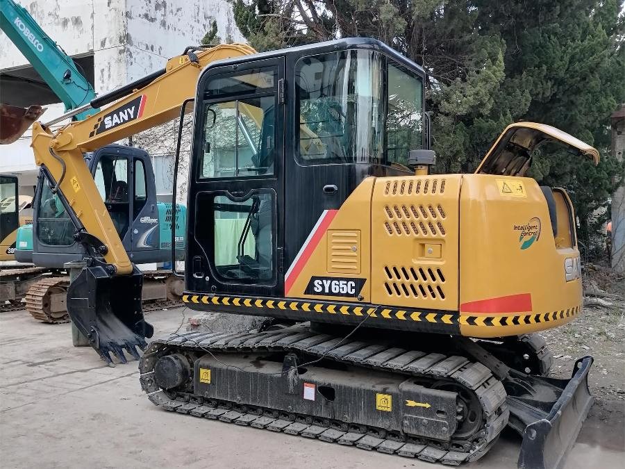 Original Mini SY65C Used Sany Excavator 6700KG High Perfomance