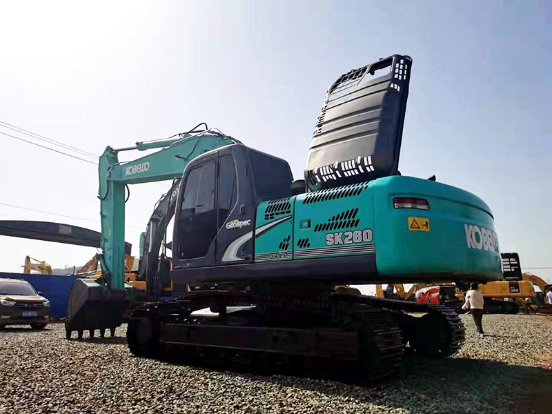 25Ton SK260D Used Kobelco Excavator Earth Moving Equipment