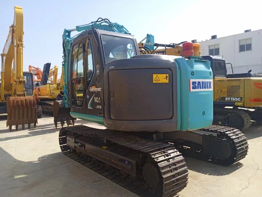 2000KW Large Turbocharged Used Kobelco Excavator SK135SR Crawler 13 Ton