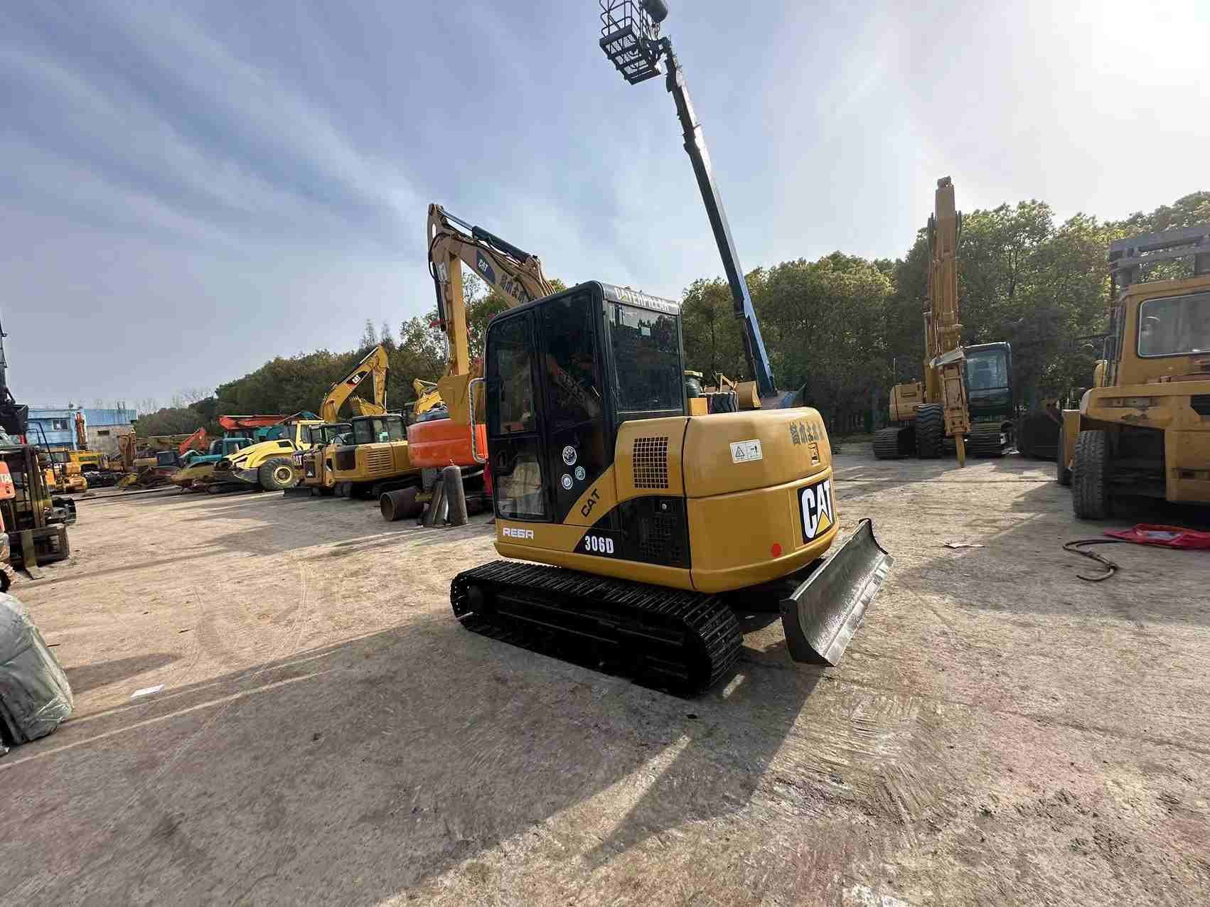 41KW Used CAT Excavator 306D 6ton Hydro Earth Moving Equipment