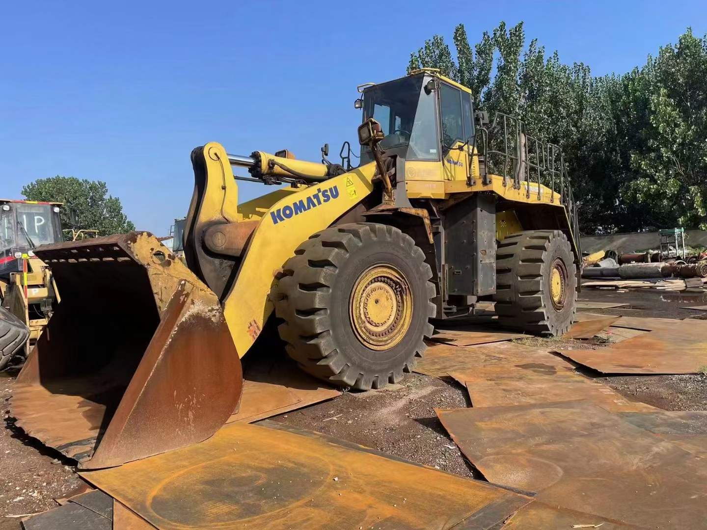 For Sale Used Original Loader Komatsu WA600 Good Quality and Low Price Made in 2020 Good Condition Used Loader in Stock