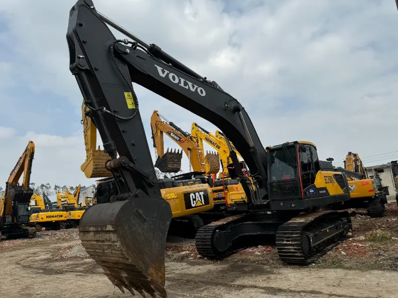 Used 35 Ton Crawler Excavator Original Volvo EC350D Used Excavator