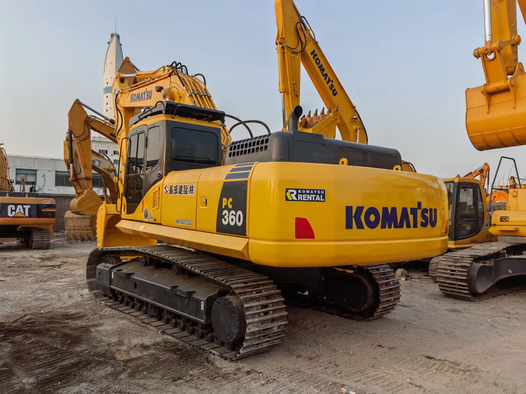 PC360-7 Used Komatsu Excavator Good Condition Japan Imported Digger