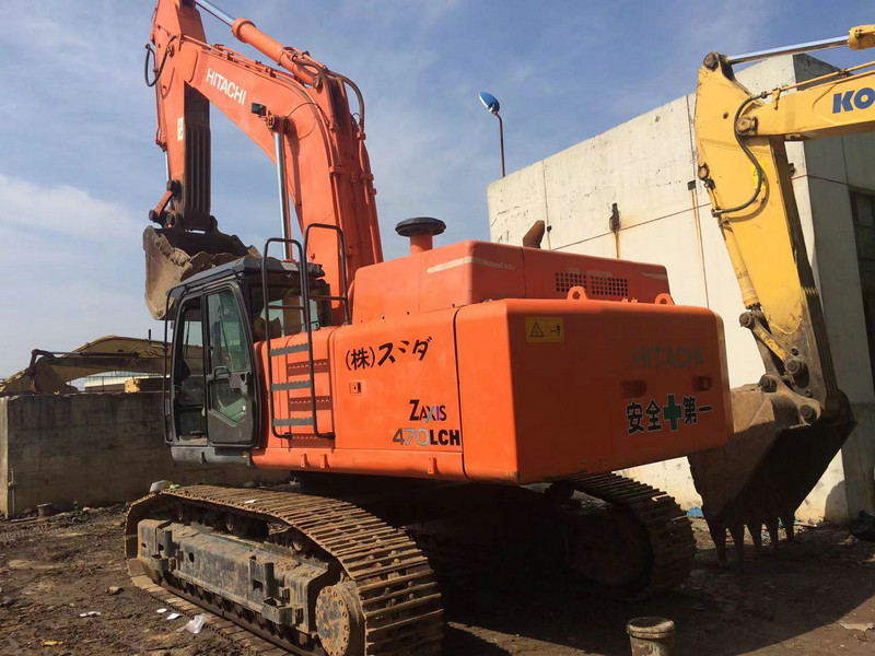 Hitachi ZX470 Hydraulic Crawler Excavator Large Construction Machinery Original Engine Strong Power Low Price