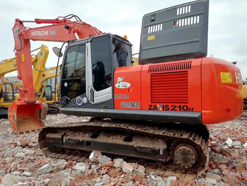 Hitachi zx210-3 2nd Hand Excavator 20 Ton Repossessed Construction Digger Machine