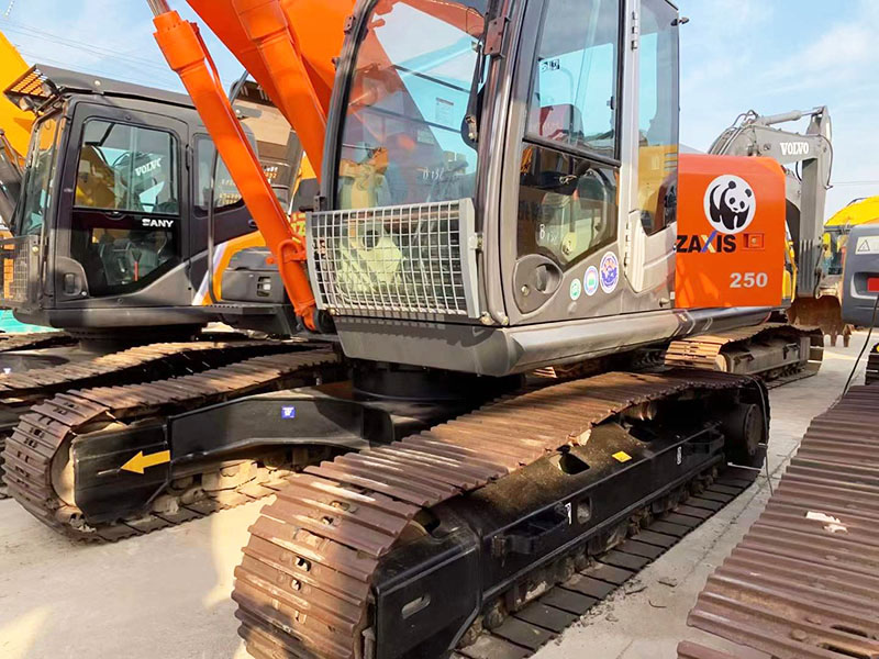Hitachi Used ZX250 25Ton Crawler Heavy Machine Excavator Hot Selling