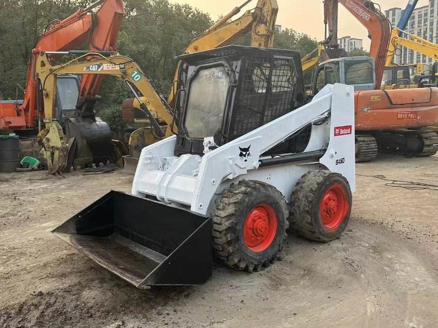 Bobcat S450 Used Bobcat Mini Track Loader Skid Steer For Road Agricultural Operations
