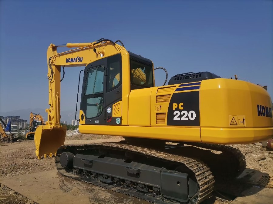PC220-8 Used Komatsu Excavator Second Hand Earth Moving Machinery