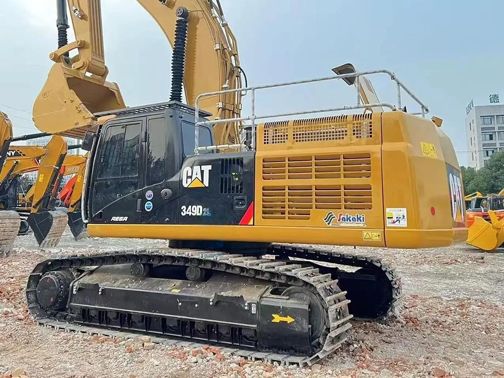 Used CAT349D2 Excavator CAT Dig Machine 349 349D 349E 349EL Caterpillar Mining Machinery Heavy Duty Equipment