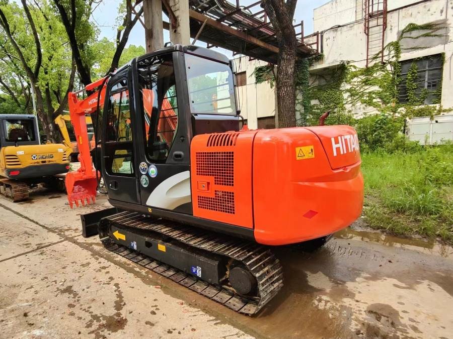 Used Compact Hydraulic Hitachi ZX60 Excavator 5850KG For Mining Construction 60
