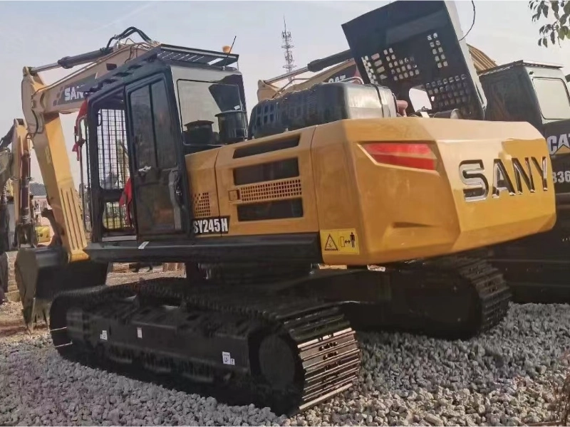 SANY 245-10 Used Excavator In China Used SY245 Retro Excavator