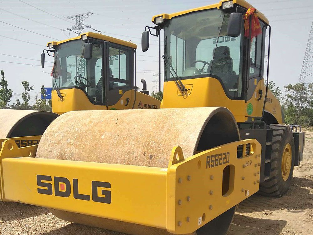 Original Used SDLG LGS8220 Road Roller 22 Ton Good Condition Cheap Sale