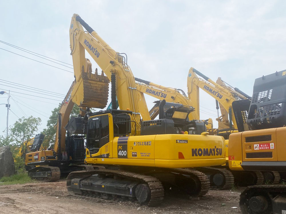 Original Earth Moving Machinery Komatsu PC400-8R Hydraulic Crawler 40T Komatsu PC400-8R Used Constrcuction Machinery