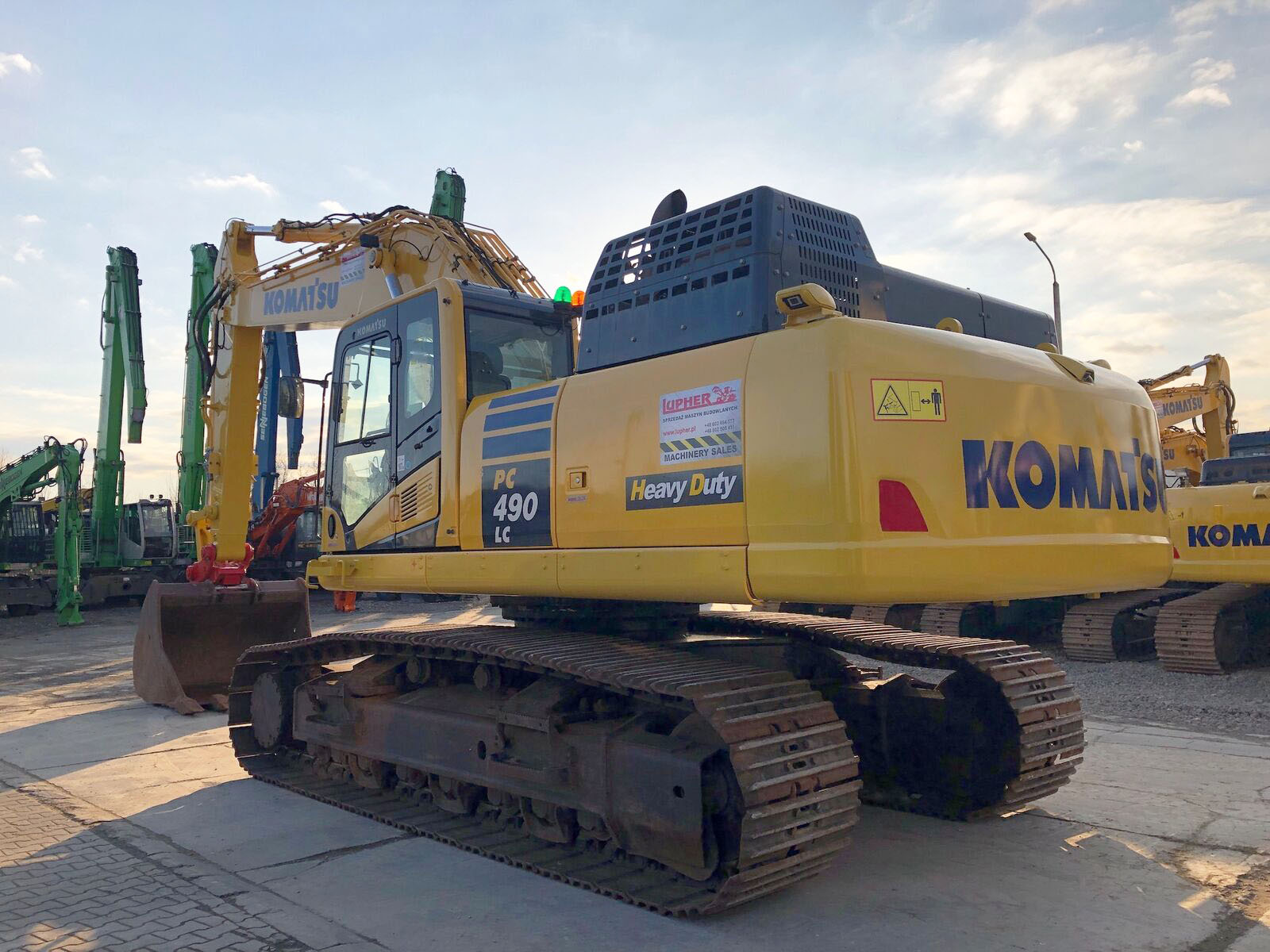 Original Used Japan KOMATSU PC490LC-11 Excavator Second Hand 49 Ton Digger High Quality in Stock