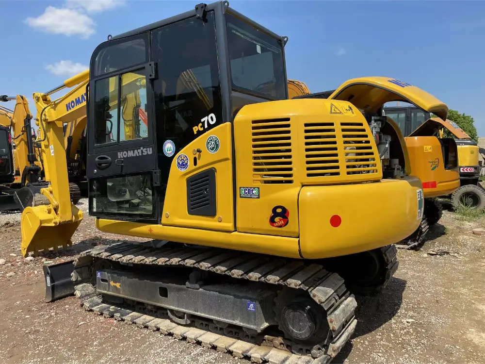 Cheap Used KOMATSU Crawler Mini Crawler for the Construction Work Excavator PC70-8 KOMATSU PC70