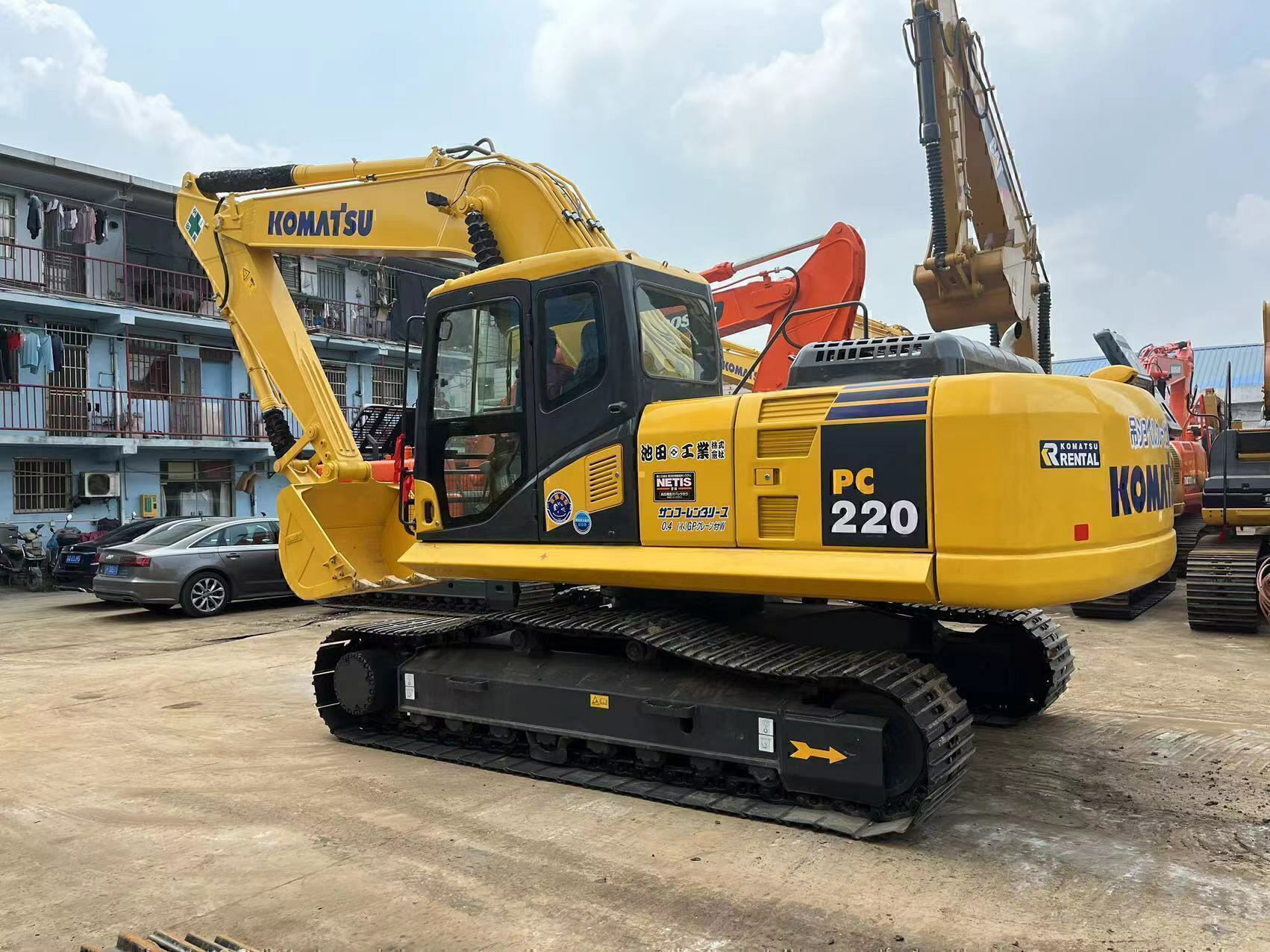 Original 22 Ton Second Hand Secondhand Used komatsu  Pc220-7 Excavator Digger for Sale