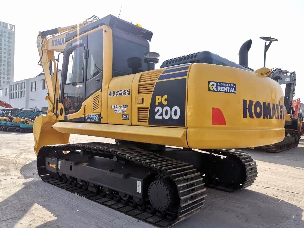 Used Excavators Komatsu PC200-8N1 Original Low Price Crawler Hydraulic Excavator Machinery Japanese Condition Hot Sale