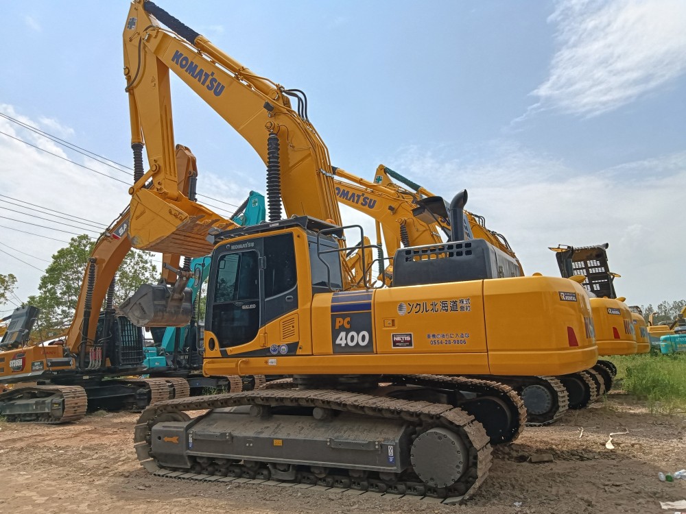 Heavy Construction Machine 40Ton KOMATSU PC400-8R PC400-8 Used Excavator Digger Machine