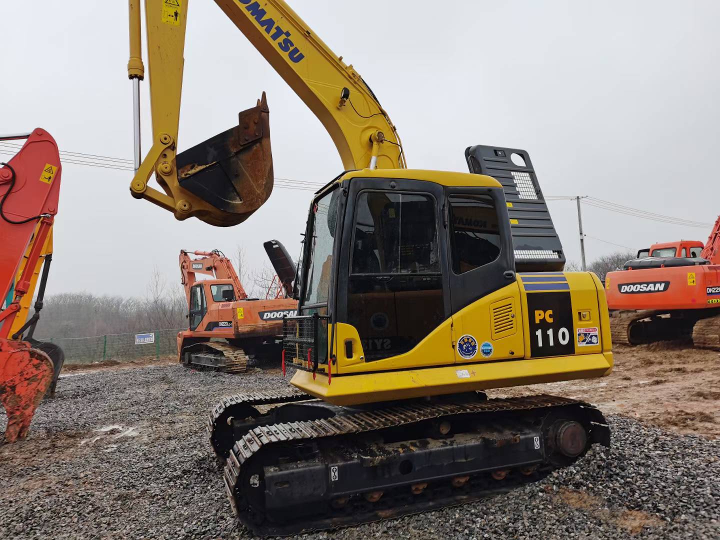 Hot Sale Mini excavator Komatsu PC110 Used Excavator 95 new Japan Original 11Ton komatsu Excavator