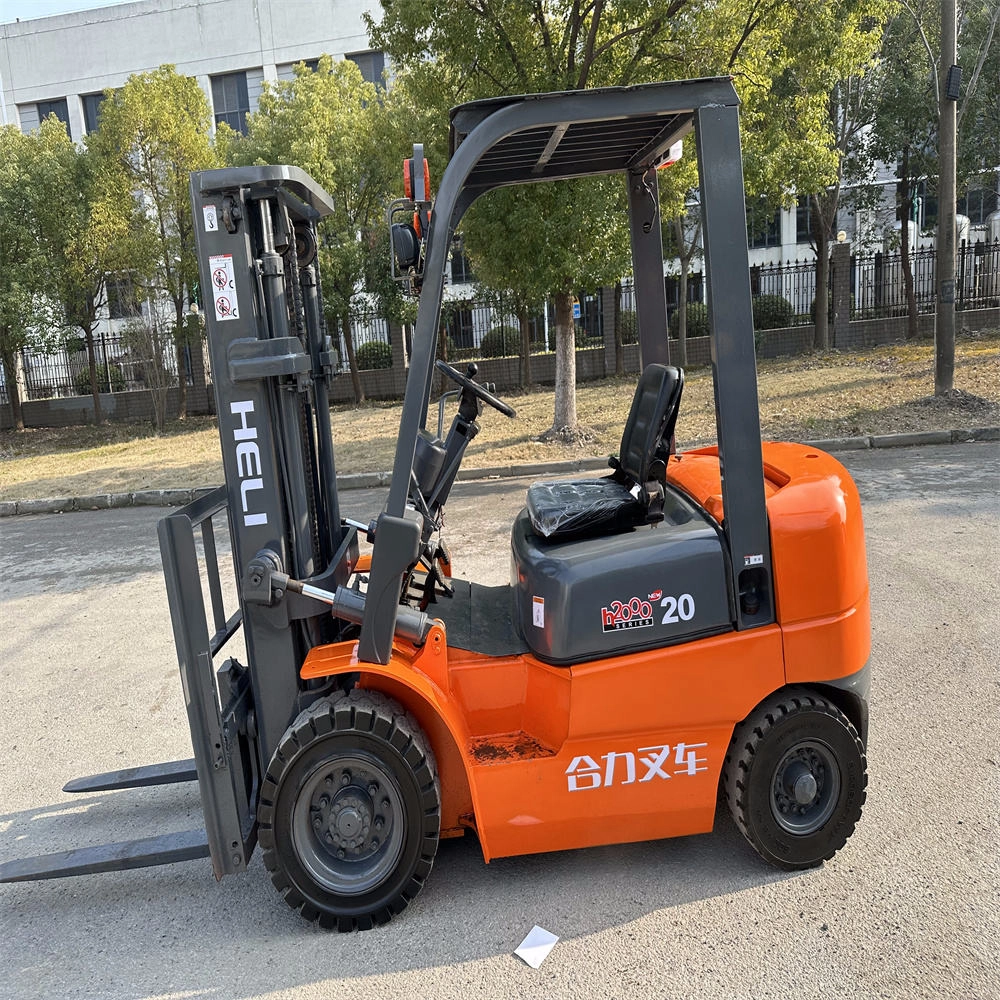 Hot mini battery forklift electric gas retractable cab mast used HELI CPC20 2 tons electric forklift