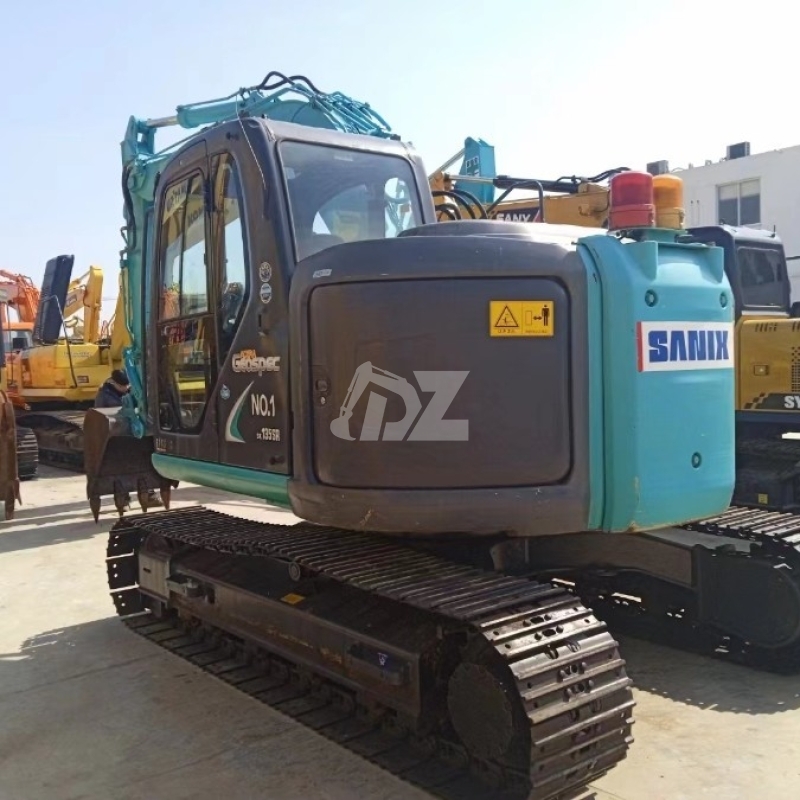 2000KW Large Turbocharged Used Kobelco Excavator SK135SR Crawler 13 Ton