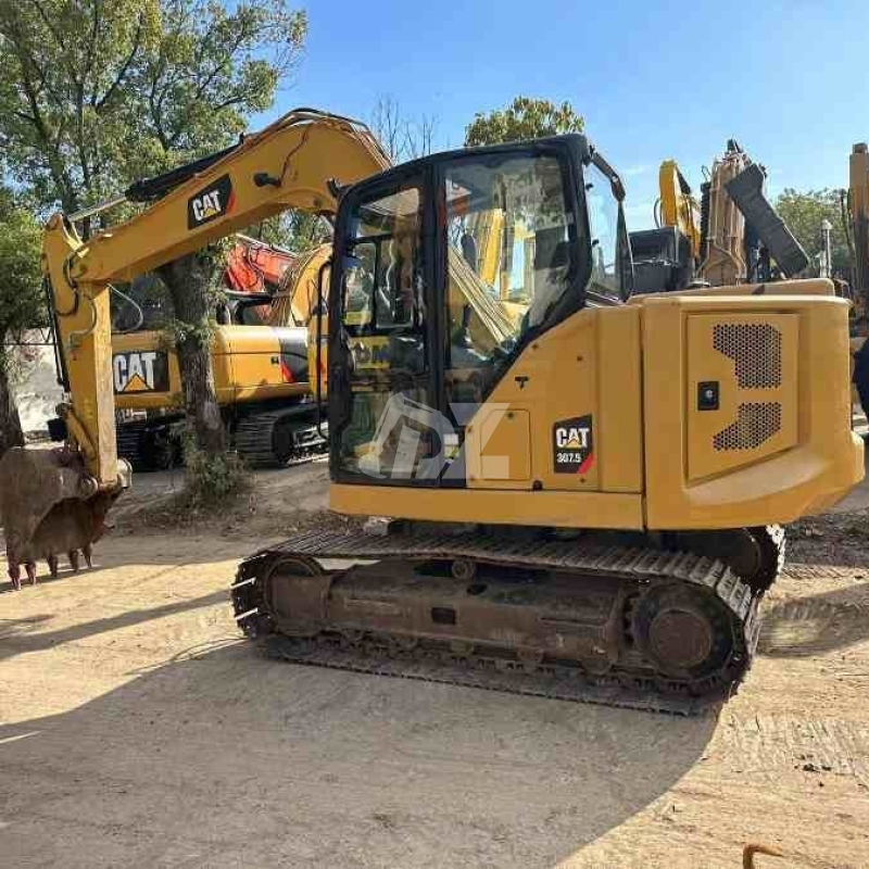 High Performance Caterpillar 307.5 Pre Owned Mini Excavator Used Micro Excavator